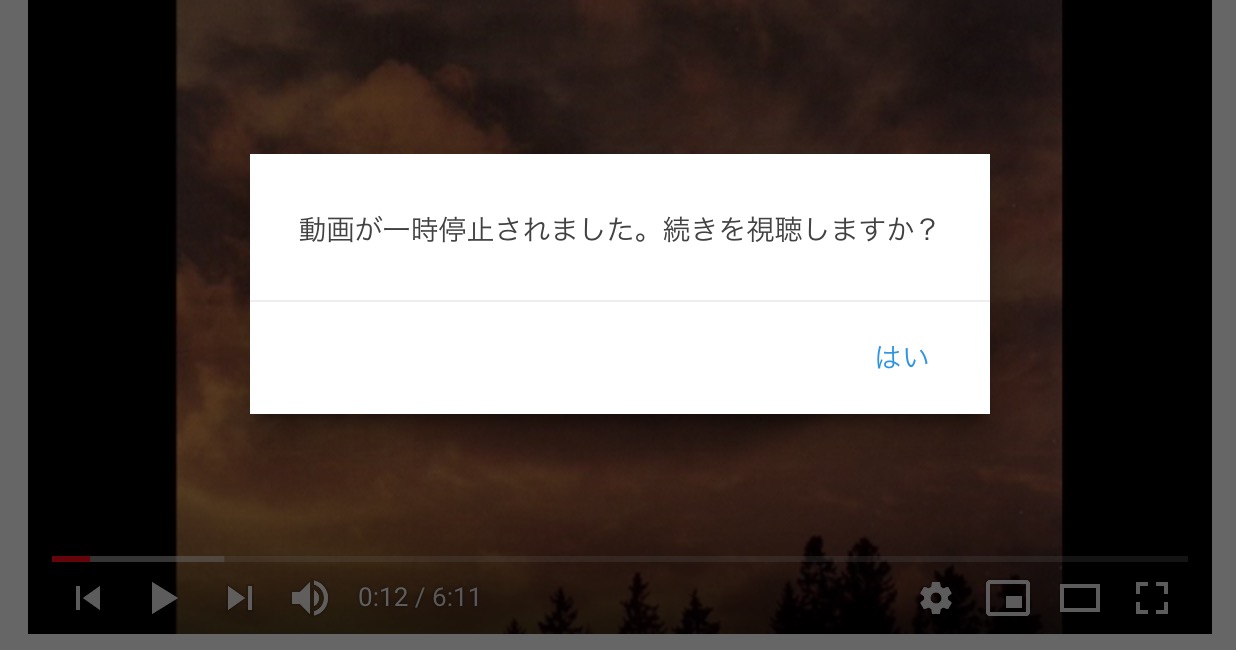 Youtube 動画が一時停止されました を非表示にする方法 表示される理由も判明 Tipstour
