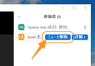 Zoom ミュートは強制解除可能 主催者がミュートを操作できる場合とできない場合 まとめ 方法も解説 Tipstour