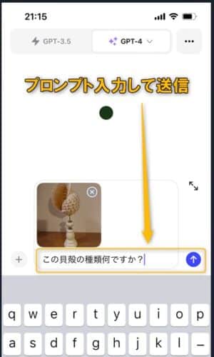 ChatGPT画像認識機能の手順アプリ⑤