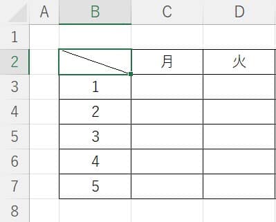 excel-diagonal-line-table