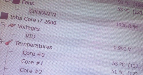 PCの温度や電圧を簡単に確認できるフリーソフト『HWMonitor』