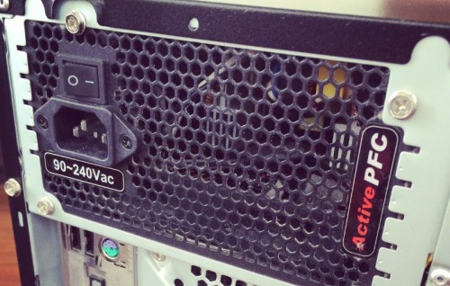 PCの電源ユニットが壊れたので交換してみた「電源ユニットを交換する前に確認すること」